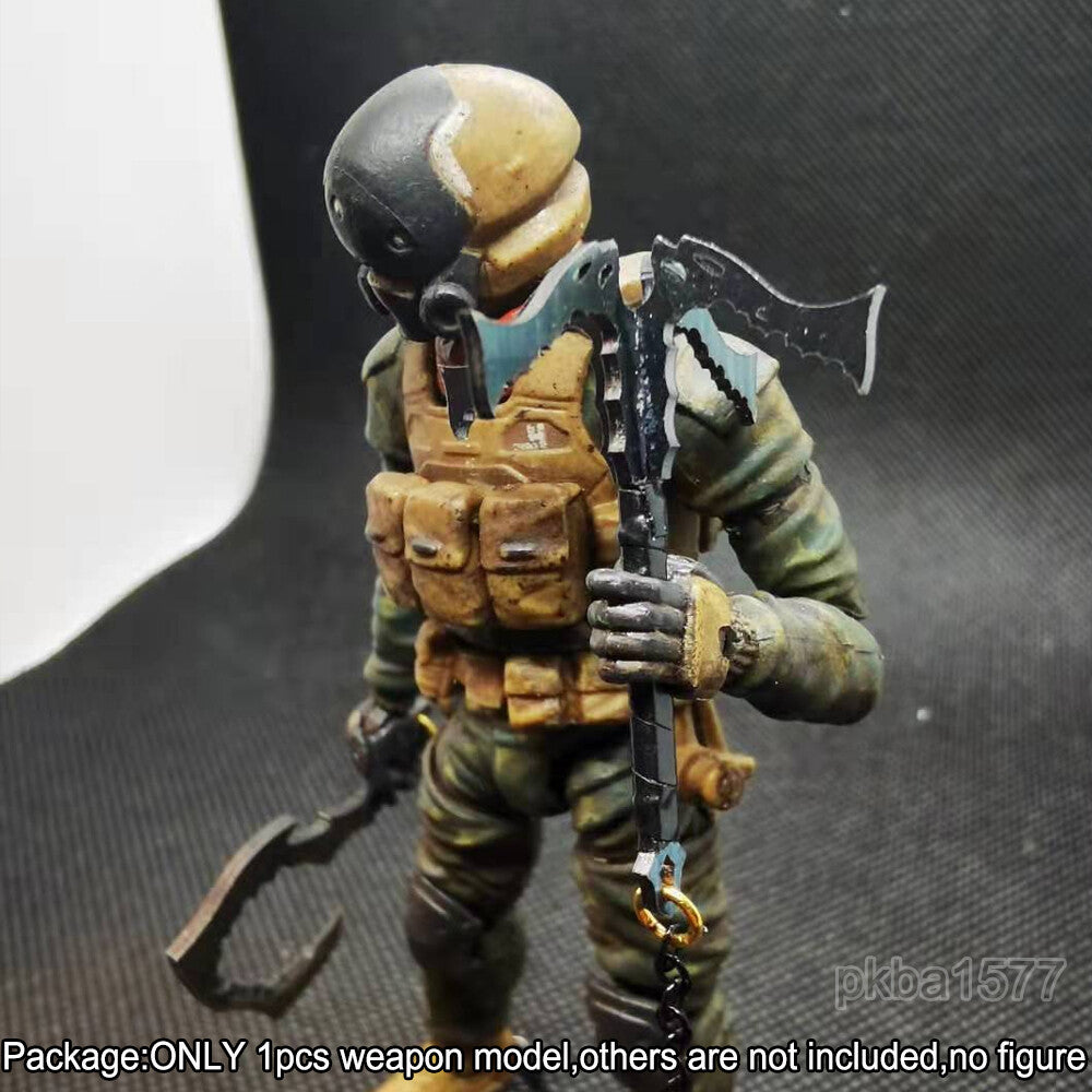 【PRE-ORDER】Handmade 1/18 Metal Claw Hook Upgrade Weapon Model For 3.75" Figure Accessory