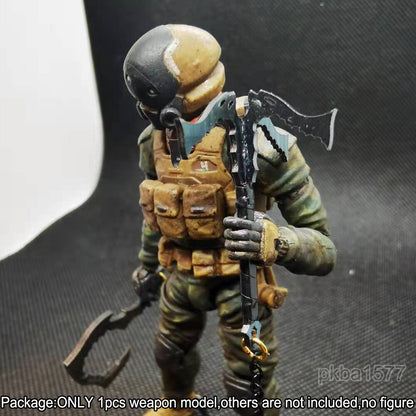 【PRE-ORDER】Handmade 1/18 Metal Claw Hook Upgrade Weapon Model For 3.75" Figure Accessory