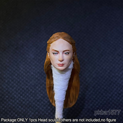 【PRE-ORDER】Premium 1/18 Sansa Stark Female Head Sculpt Soldier Girl Head For 3.75" Figure