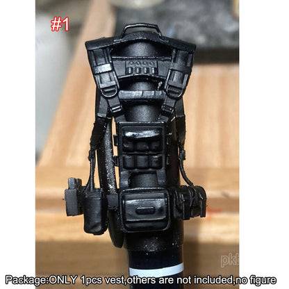 #1 1/18 Vest Waistcoat Body Armor Coat Model For 3.75" Joytoy Acid Rain Figure