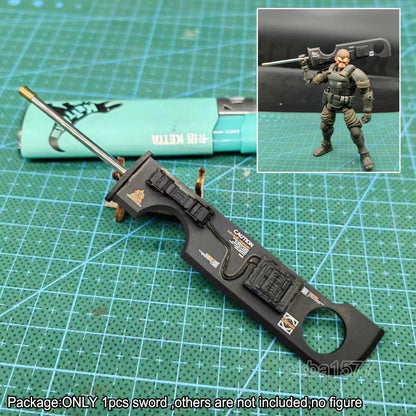 【PRE-ORDER】Handmade 1/18 Metal Cyberpunk Knife Weapon For 3.75" Acid Rain Joytoy bfs Figure
