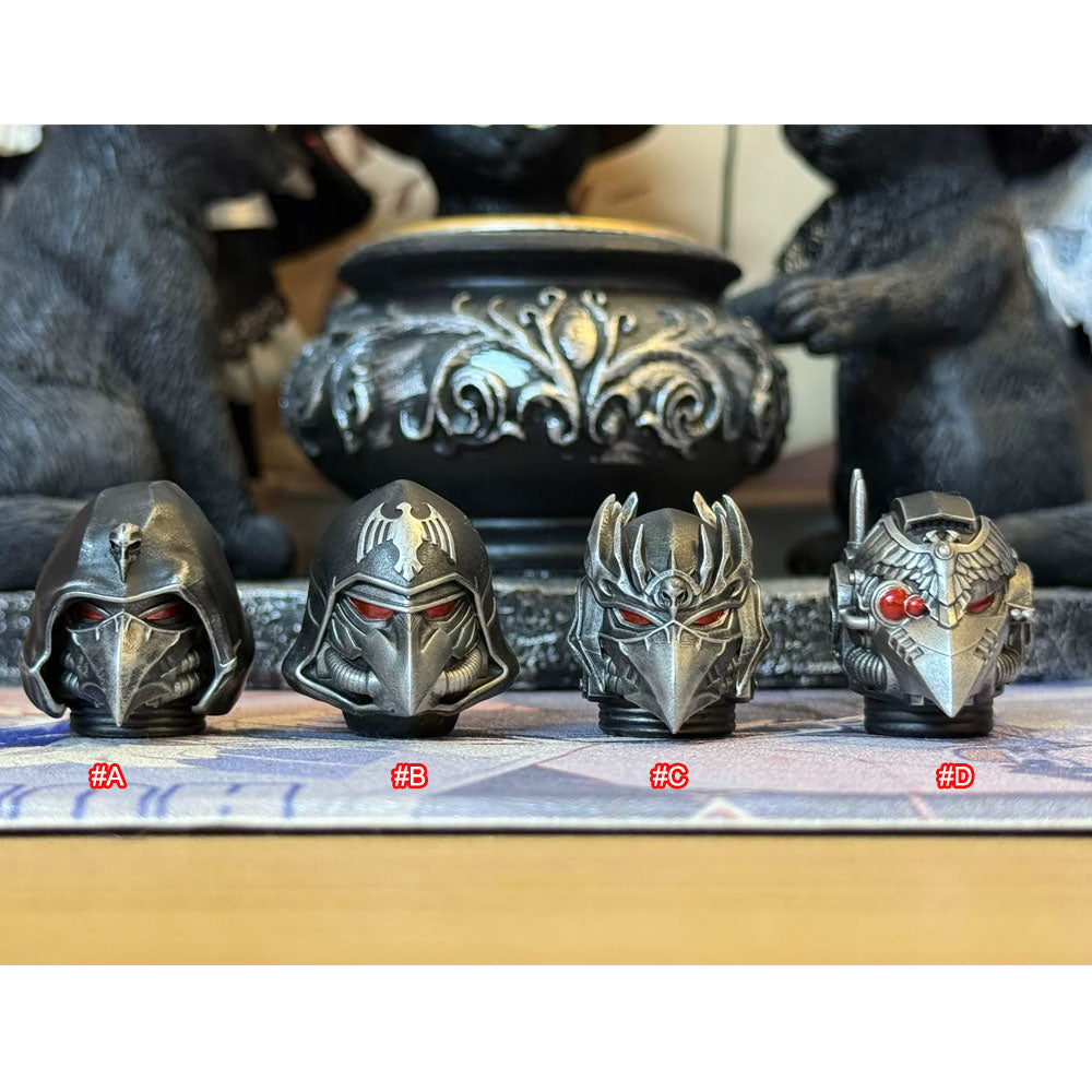 【PRE-ORDER】Premium Painted Head Sculpt For Joytoy 40K Corvus Corax Primarch of the XIX Legion Raven Guard