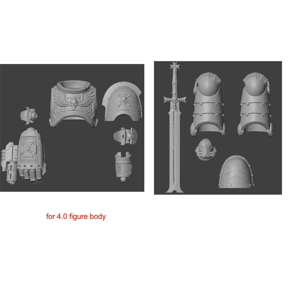 Pre-order Unpainted Kits For DIY Action Figure