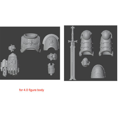 Pre-order Unpainted Kits For DIY Action Figure