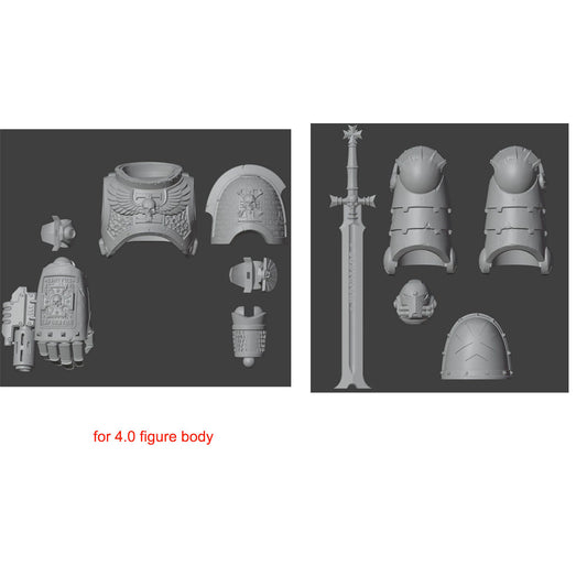 Pre-order Unpainted Kits For DIY Action Figure