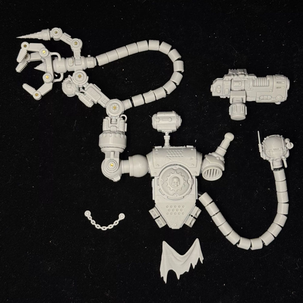 【PRE-ORDER】Unpainted Parts Kits Power Pack For Joytoy Warhammer 4.0 figure body Iron Hands Techmarine