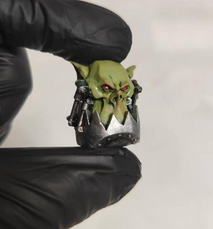 【PRE-ORDER】Premium Man Head Sculpt Head Model For Joytoy Warhammer 40k Ork Figure