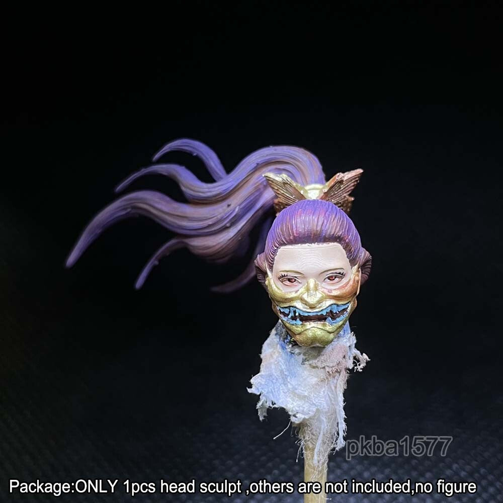 【PRE-ORDER】Premium 1/18 Female Beauty Head Sculpt Soldier Head For 3.75" Joytoy PGV Figure
