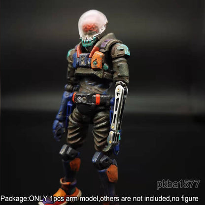 【PRE-ORDER】Handmade 1/18 Metal Robotic Arm Upgrade Weapon Model For 3.75" Figure Accessory