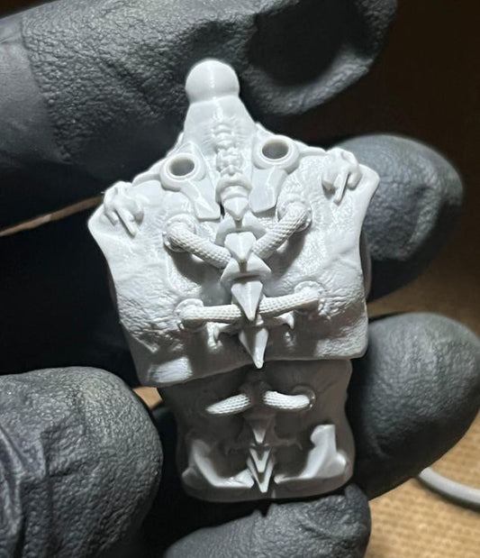 Cool Unpainted 1/18 Torso Chest Model For 3.75" Joytoy Acid Rain Action Figure