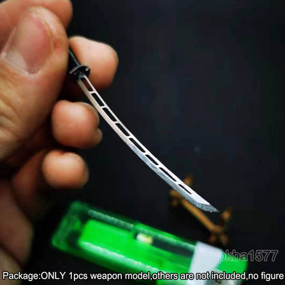 【PRE-ORDER】Handmade 1/18 Metal Sword Knife Weapon Model DIY Part For 3.75' Figure Accessory