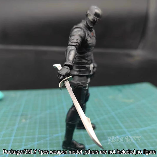 【PRE-ORDER】Handmade Custom 1/18 Metal Sword Weapon Model For 3.75" Figure Accessory