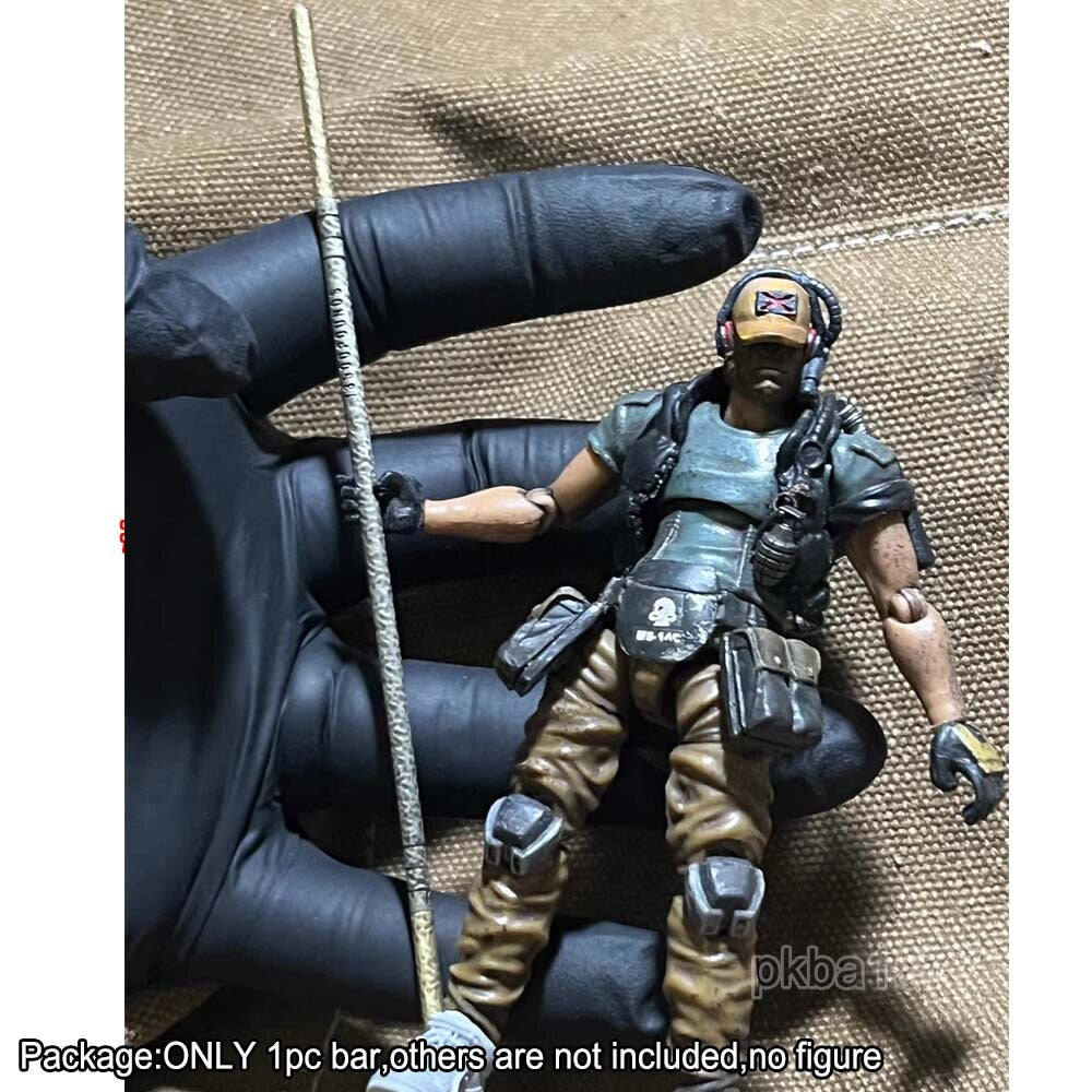 1/18 Scale Metal King Bar Sword For DIY 3.75" Action Figure Joytoy Acid Rain