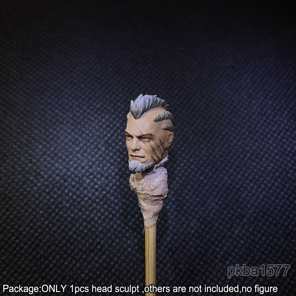 【PRE-ORDER】Premium 1/18 Cool Viking Man Head Sculpt Male Soldier Head For 3.75" Figure