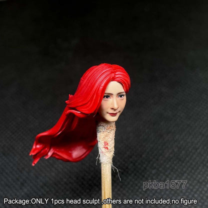 【PRE-ORDER】New Premium 1/18 Yang Mi Female Head Sculpt Soldier Head For 3.75" Action Figure