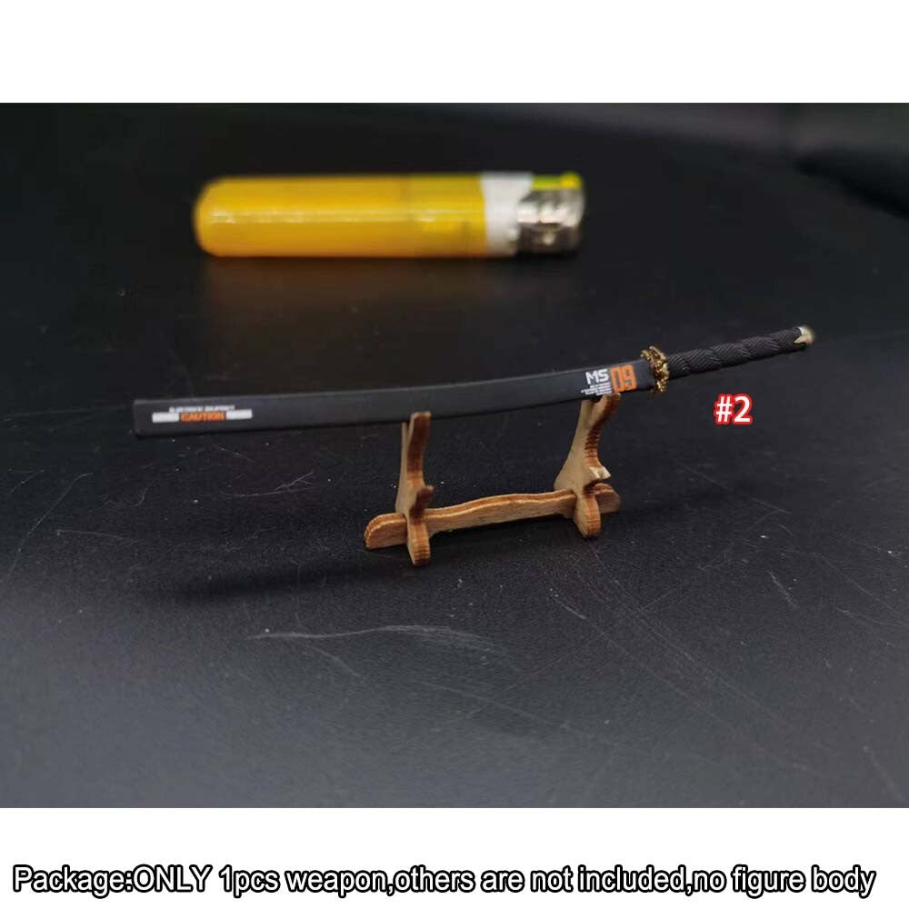 【PRE-ORDER】Handmade 1/18 Metal Nihontou Sword Weapon Model For 3.75'' Action Figure