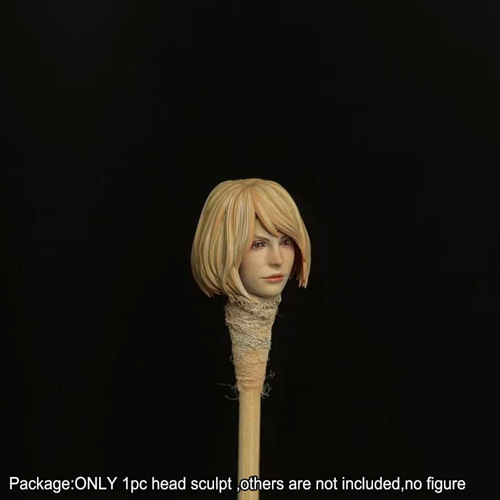 【PRE-ORDER】Premium Hand-painted 1/18 Ashley Female Head Sculpt For DIY 3.75" Action Figure