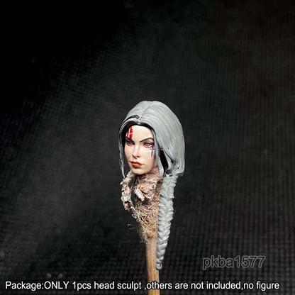 【PRE-ORDER】New Premium 1/18 Female Head Sculpt Model For 3.75" Joytoy Sister Silence Figure