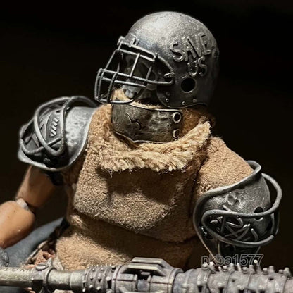 Handmade 1/18 Metal Hat Shoulder Armor Decor For 3.75'' Action Figure