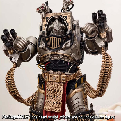 【PRE-ORDER】Premium Soldier Head Sculpt Model For Joytoy iron Hand Perturabo Acion Figure
