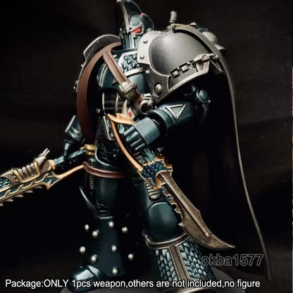 【PRE-ORDER】New Premium Painted Cool Knife Weapon Model For Joytoy Warhammer Action Figure