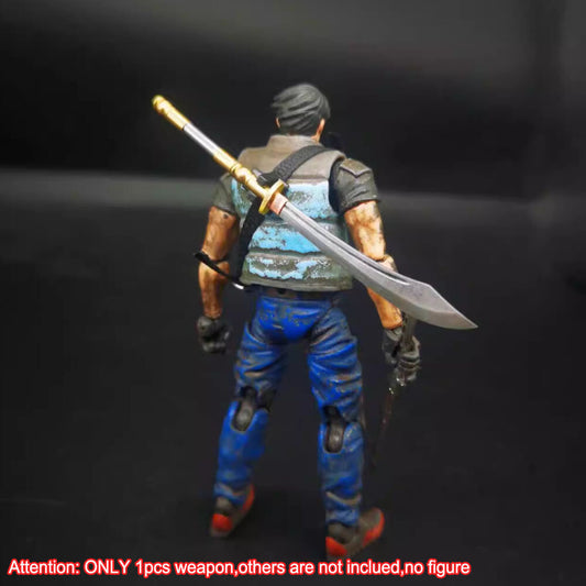 【PRE-ORDER】Handmade 1/18 Metal Knife Sword Weapon Model For 3.75" Acid Rain Figure Parts