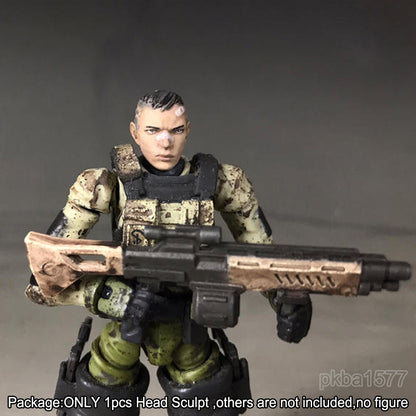 【PRE-ORDER】Premium 1/18 Boy w/ wounds post Soldier Head Sculpt For 3.75'' Acid Rain Figure
