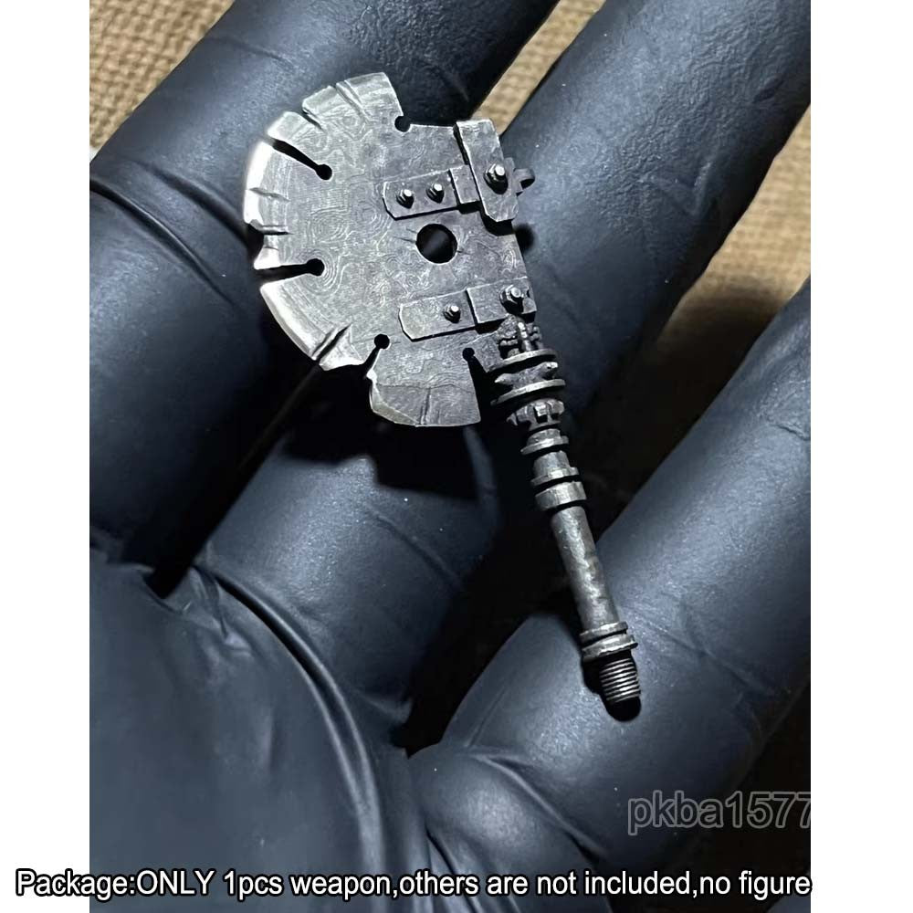 New 1/18 Metal Axe Crowbar Weapon Decor For 3.75" Action Figure Joytoy Acid Rain