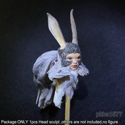 【PRE-ORDER】NEW Premium 1/18 Fran Female Beauty Head Sculpt Cute Girl Head For 3.75" Figure