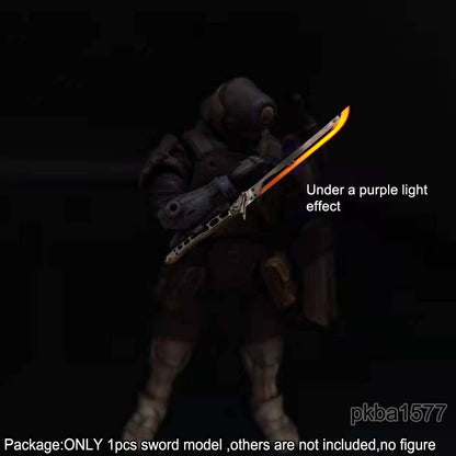 【PRE-ORDER】Cool 1/18 Short Cyberpunk Sword Model Upgrade Weapon For 3.75"  Figure Accessory