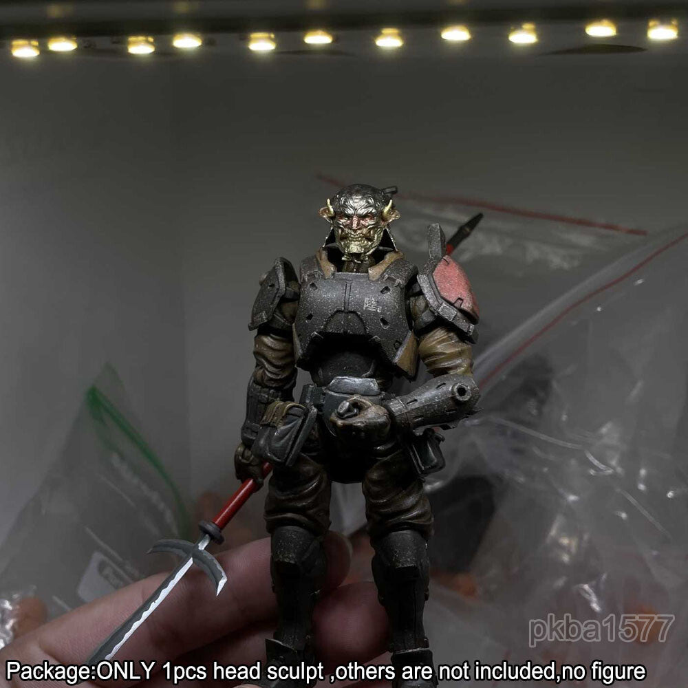 【PRE-ORDER】Premium 1/18 Mythical Animals Man Head Sculpt Soldier Male Head For 3.75" Figure