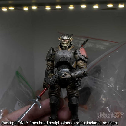 【PRE-ORDER】Premium 1/18 Mythical Animals Man Head Sculpt Soldier Male Head For 3.75" Figure