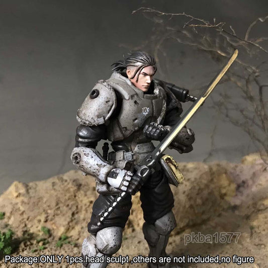 【PRE-ORDER】Premium 1/18 Cool Man Head Sculpt Soldier Male Head For 3.75'' Acid Rain Figure
