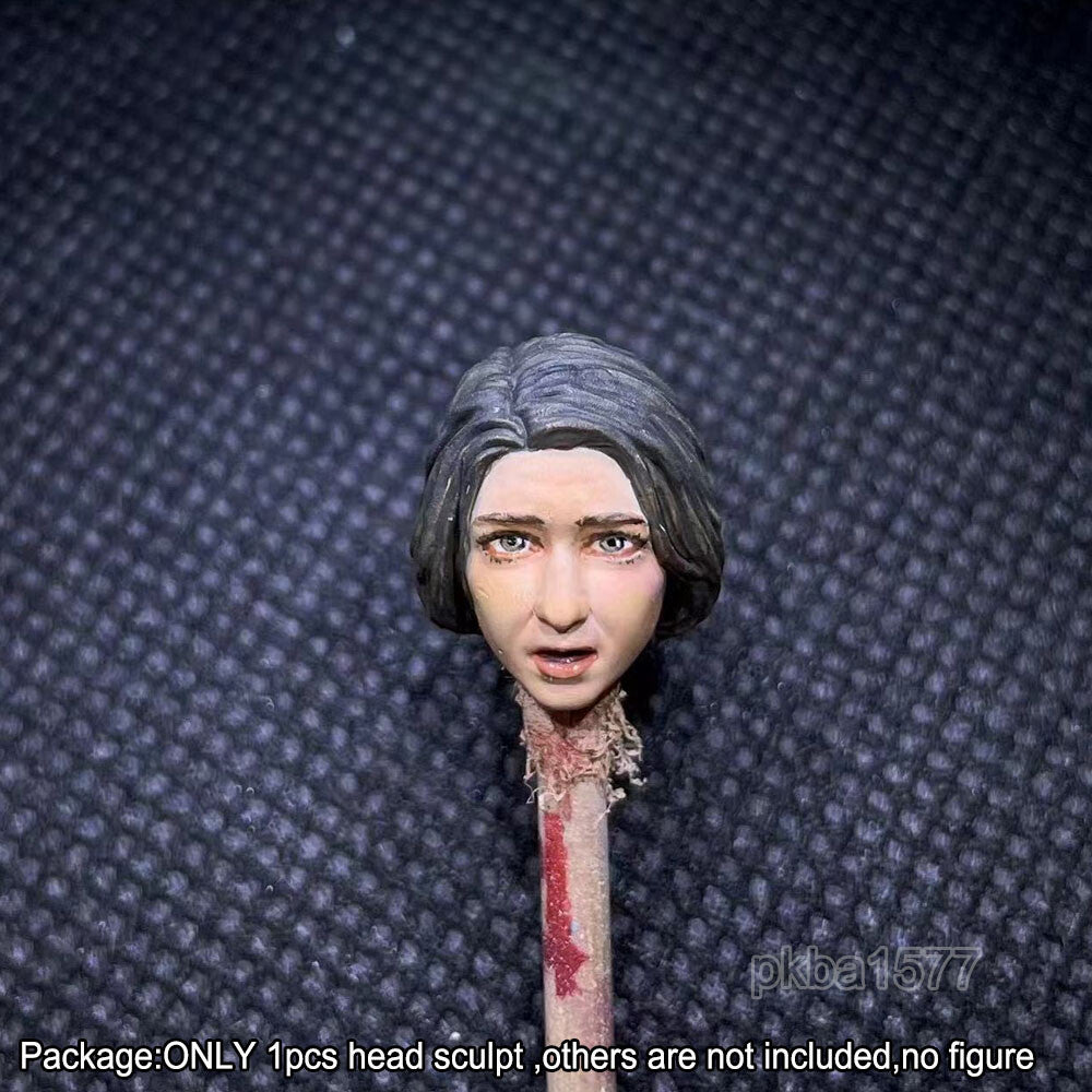 【PRE-ORDER】Premium 1/18 Arya Stark Female Girl Head Sculpt Soldier Head For 3.75" Figure