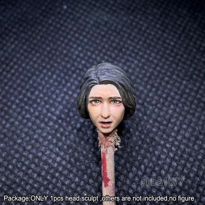 【PRE-ORDER】Premium 1/18 Arya Stark Female Girl Head Sculpt Soldier Head For 3.75" Figure