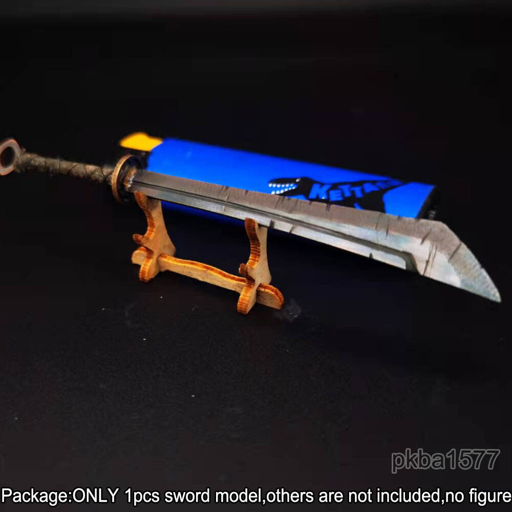【PRE-ORDER】Handmade 1/18 Metal Big Sword Model Upgrade Weapon For 3.75'' Figure Accessory