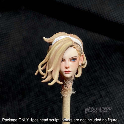 【PRE-ORDER】Premium 1/18 Lovely Girl Female Head Sculpt For 3.75" Figure Joytoy Acid Rain