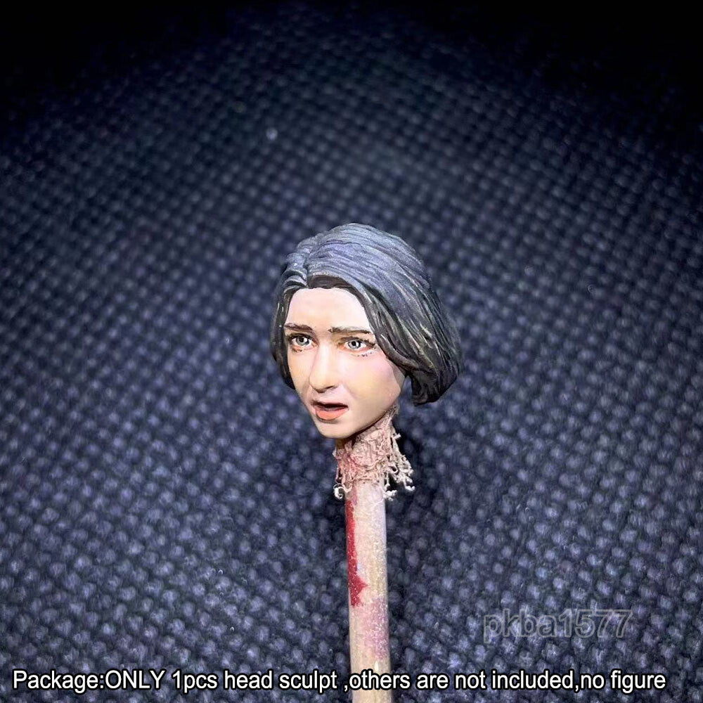 【PRE-ORDER】Premium 1/18 Arya Stark Female Girl Head Sculpt Soldier Head For 3.75" Figure