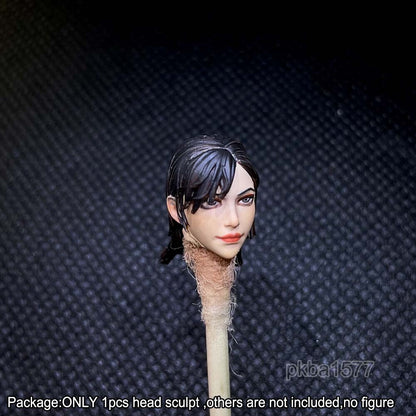 【PRE-ORDER】New Premium 1/18 しもひられいか Female Head Sculpt For 3.75" Figure Joytoy Acid Rain