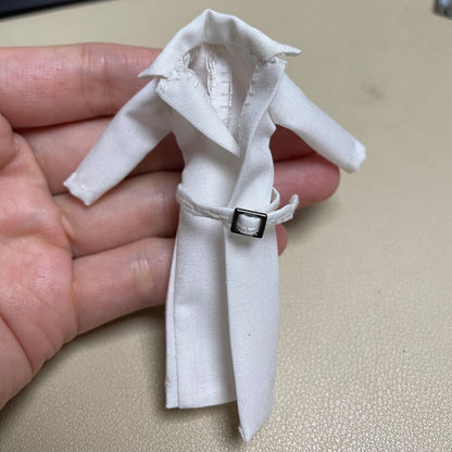 【PRE-ORDER】Handmade 1/18 Cool Lapel Trench Coat Jacket Outwear Clothes For 3.75 Male Figure