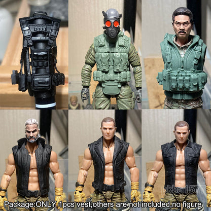 1/18 Vest Body Armor Model Accessory For DIY 3.75" Figure Acid Rain Joytoy
