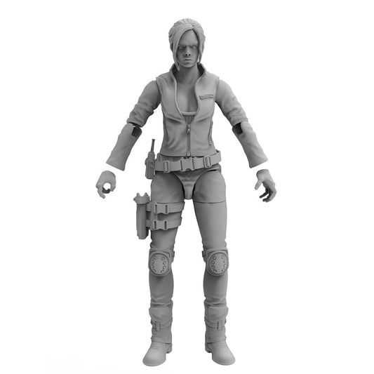 【PRE-ORDER】 Unpainted Self-assembly Set 1/18 3.75" Female Action Figure Toy Gift