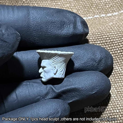 Unpainted 1/18 Man Head Sculpt Model For 3.75 Acid Rain Joytoy Action Figure
