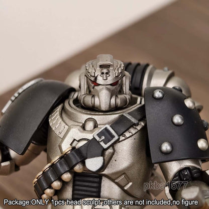 【PRE-ORDER】 Premium Iron Warriors Head Sculpt Model For Joytoy action Action Figure