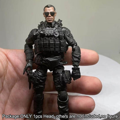 【PRE-ORDER】Premium 1/18 Wesley Snipes Head Sculpt Soldier Male Head For 3.75" Action Figure