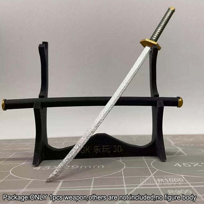 【PRE-ORDER】Painted 1/12 きょうかすいげつ Sword Knife Weapon Model For 6" Action Figure