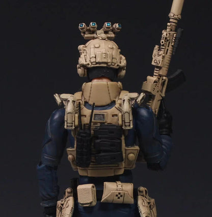 【PRE-ORDER】 Premium Painted 1/18 3.75" Male Soldier Action Figure Toy Xmas Gift