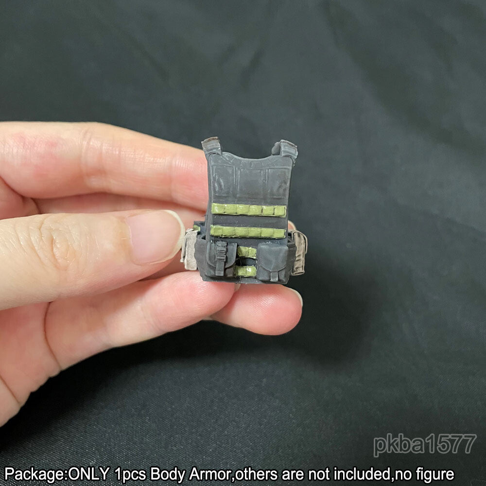 Painted 1/18 Soldier Soap Vest Waistcoat Body Armor Model For 3.75"Action Figure