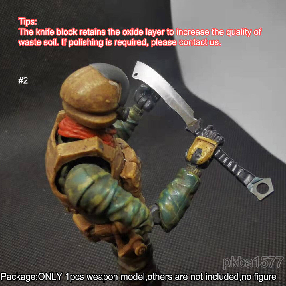 【PRE-ORDER】Handmade 1/18 Cool Metal Sword Weapon Model For Upgrade 3.75" Figure Accessory