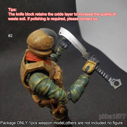 【PRE-ORDER】Handmade 1/18 Cool Metal Sword Weapon Model For Upgrade 3.75" Figure Accessory